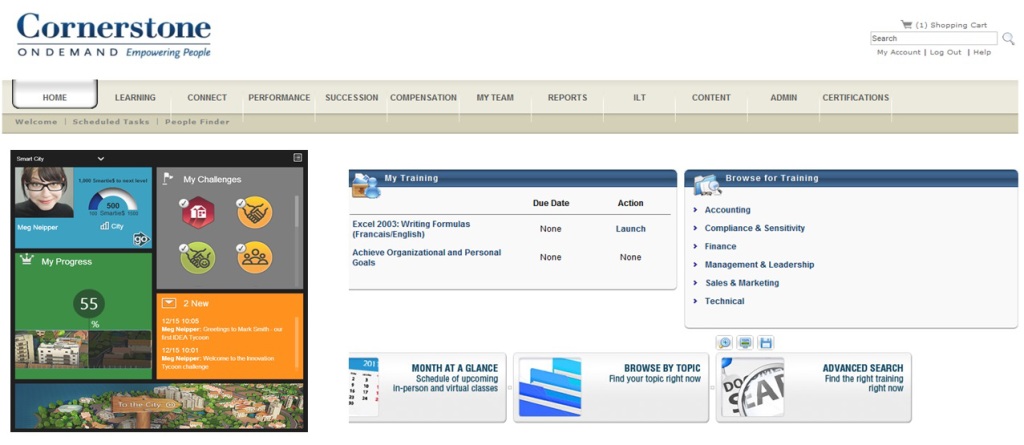 Cornerstone OnDemand Gamification Solution by GamEffective
